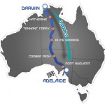 australia map route