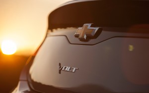 Il primo tesser della nuova Chevrolet Volt © General Motors